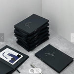 Zodiac Black Paper Notebook Constellation Journal