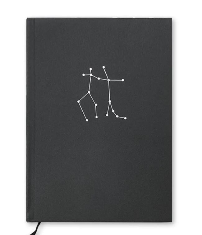 Zodiac Black Paper Notebook Constellation Journal