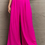 GeeGee Adorable Treasures High Waisted Wide Leg Trouser Pants