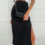 Split Midi Skirt