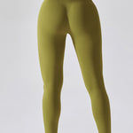 Slim Fit Wide Waistband Long Sports Leggings