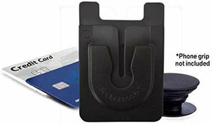 soc Card Holder& Phone Grip Holder in one