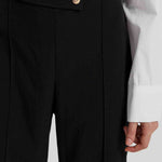 High Waist Straight Pants