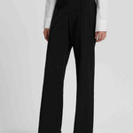 High Waist Straight Pants