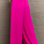 GeeGee Adorable Treasures High Waisted Wide Leg Trouser Pants
