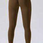 Slim Fit Wide Waistband Long Sports Leggings