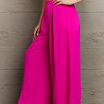 GeeGee Adorable Treasures High Waisted Wide Leg Trouser Pants